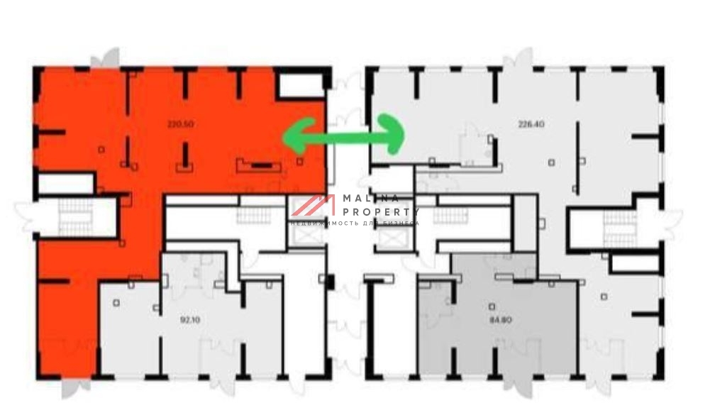 Аренда торгового помещения в ЖК Барклая 6