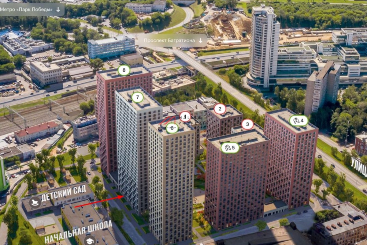 Аренда торгового помещения в ЖК Барклая 6