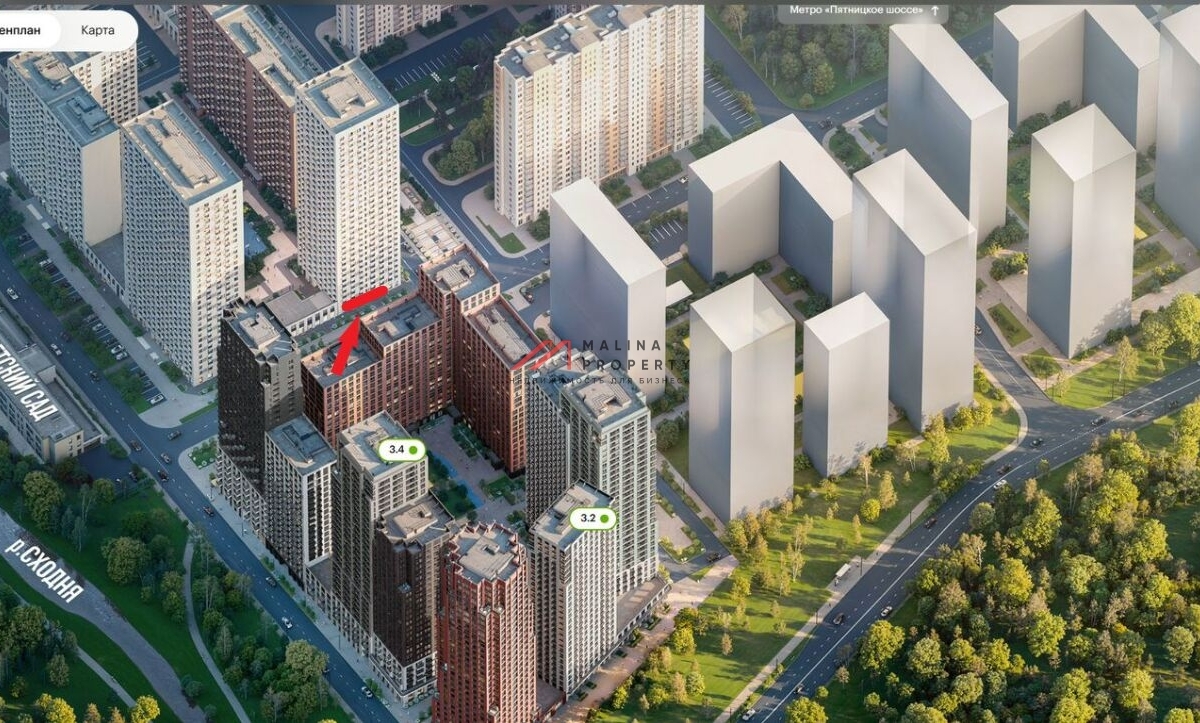 Продажа помещения в ЖК "Митинский лес" 
