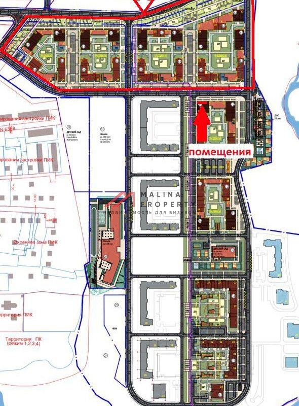 Продажа помещения в ЖК "Митинский лес" 