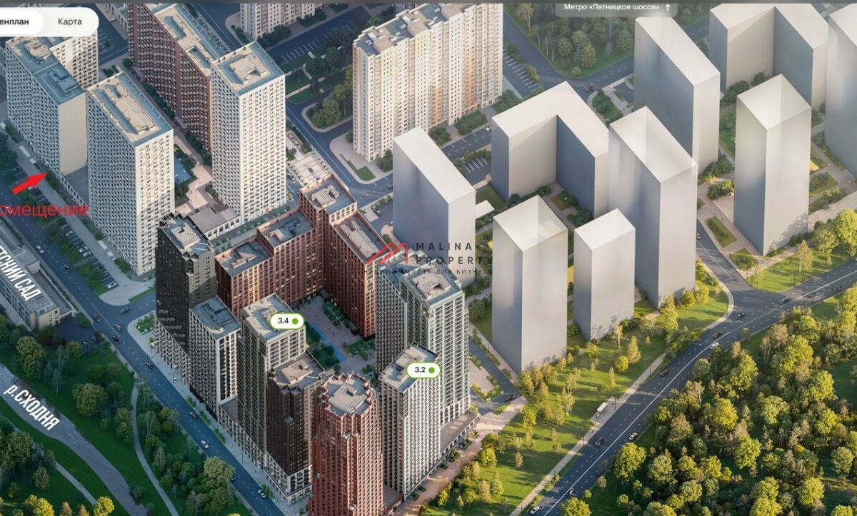 Продажа торгового помещения в ЖК "Митинский Лес"