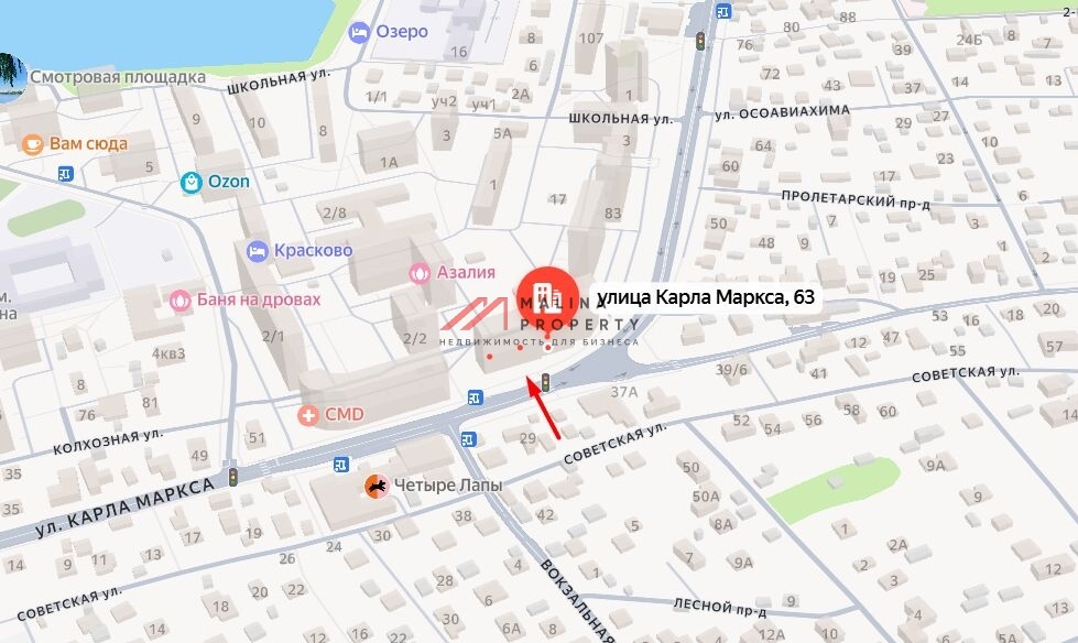 Продажа торгового помещения с аптекой Здравсити