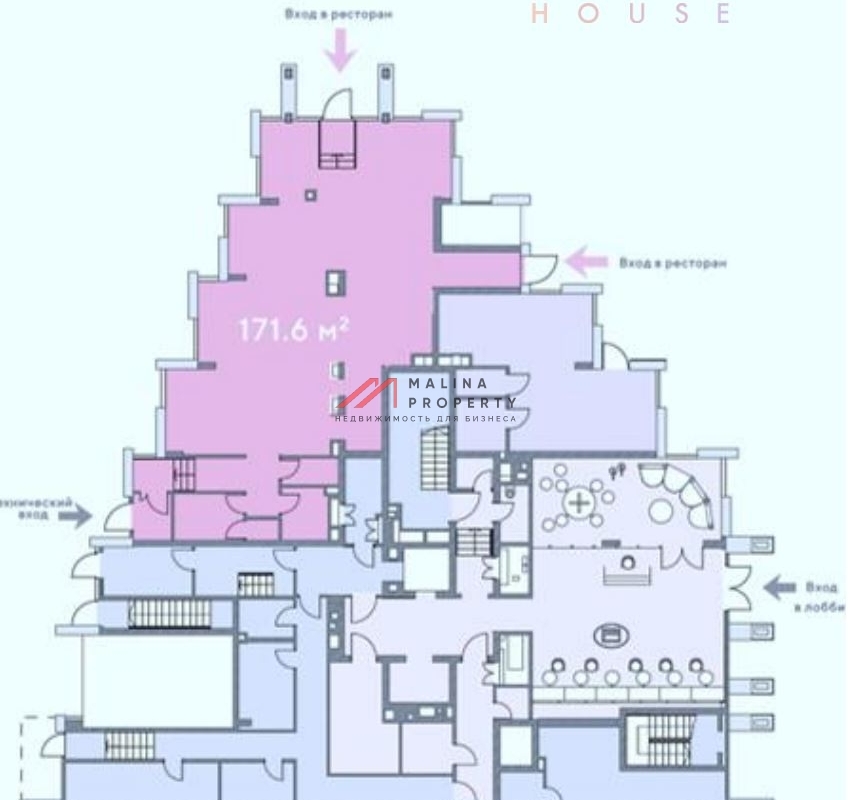 Аренда коммерческого помещения в «LUMIN HOUSE»