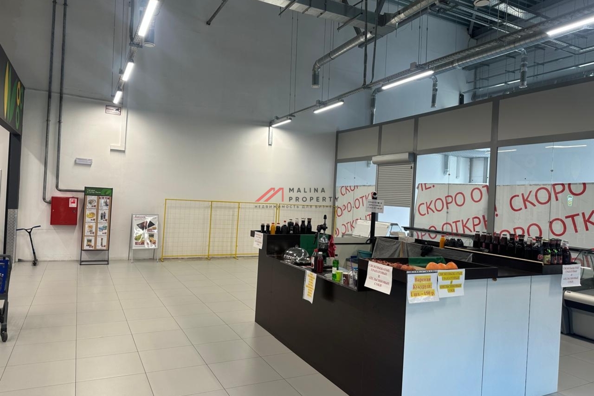 Аренда в прикассовой зоне в новом ТЦ в Мытищах