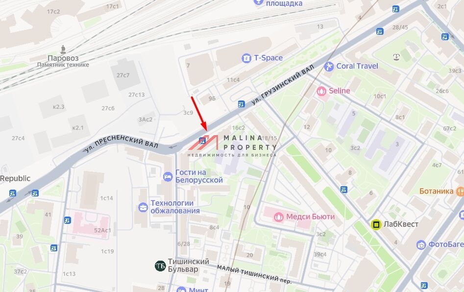 Аренда торгового помещения на Белорусской