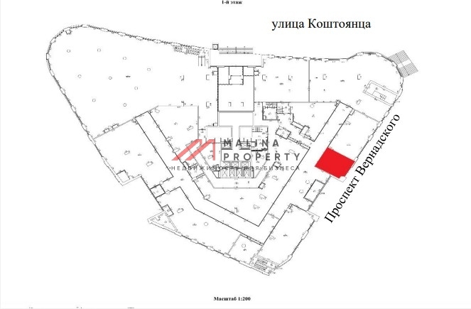Аренда торгового помещения в жилом комплексе  Full House