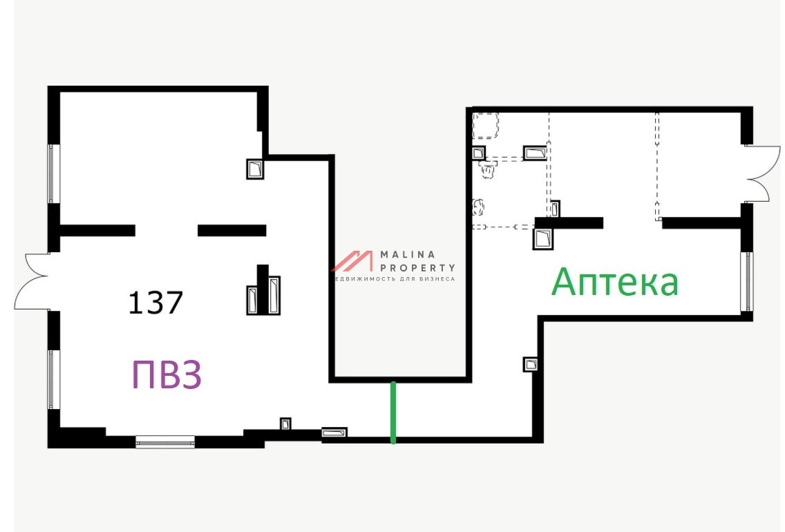 Продажа помещения с арендаторами в ЖК Алтуфьевское 53