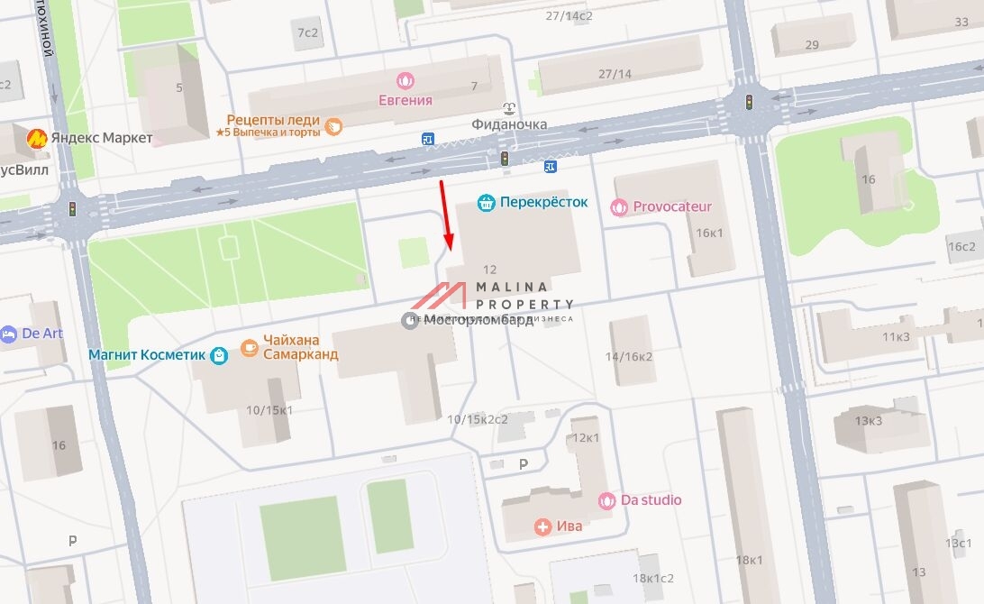 Продажа помещения с "Ваша аптека № 1" 