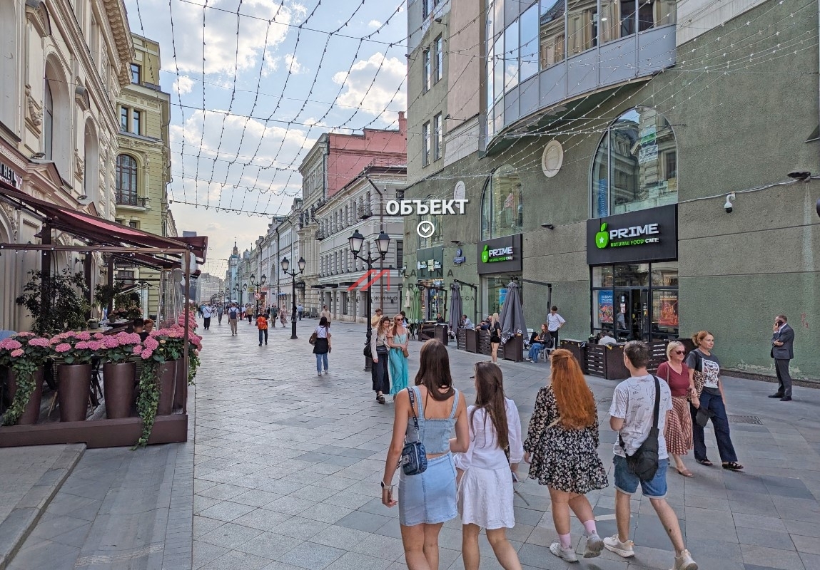 Продажа помещения с арендатором у метро Лубянка 