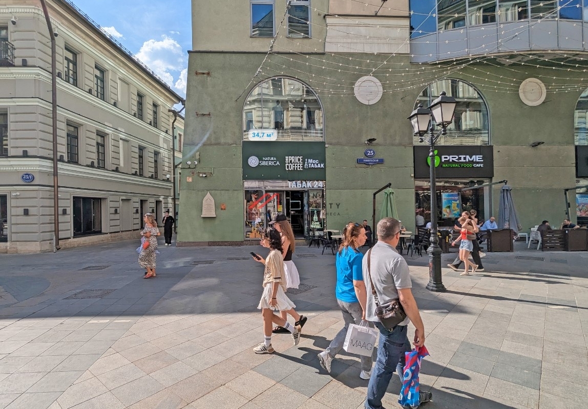 Продажа помещения с арендатором у метро Лубянка 