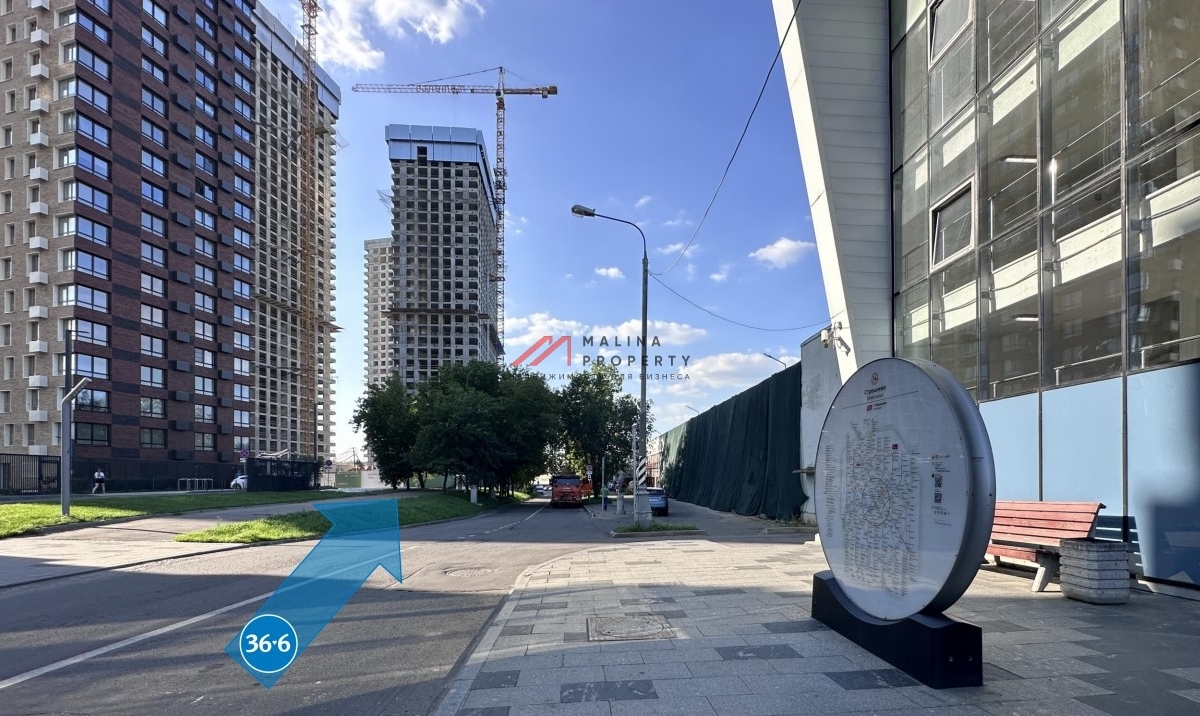 Продажа помещения c арендатором аптека в ЖК "Moments"