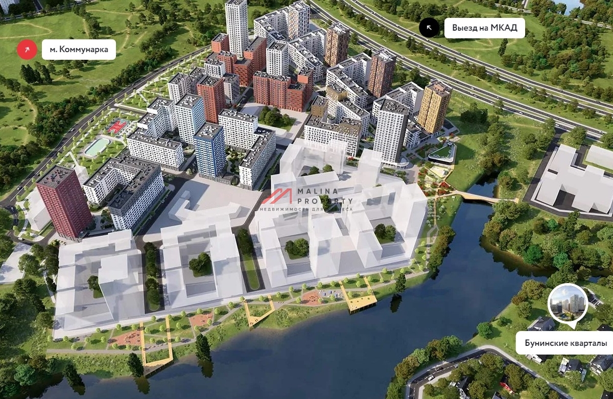 Аренда помещения в комплексе Дзен кварталы