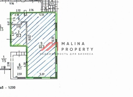 Аренда торгового помещения в БЦ "Ost House"