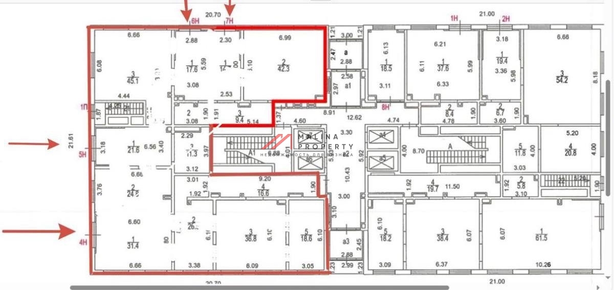 Продажа торгового помещения с арендатором "Магнит"