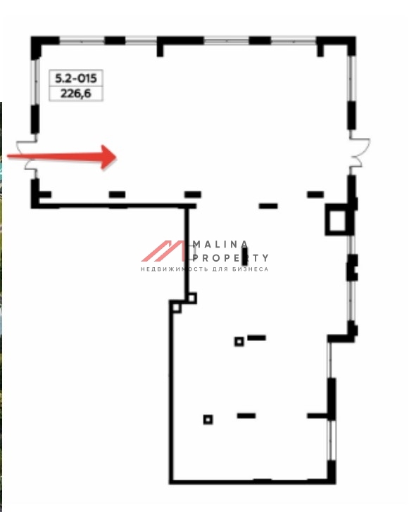 Аренда торгового помещения в жилом комплексе Прокшино