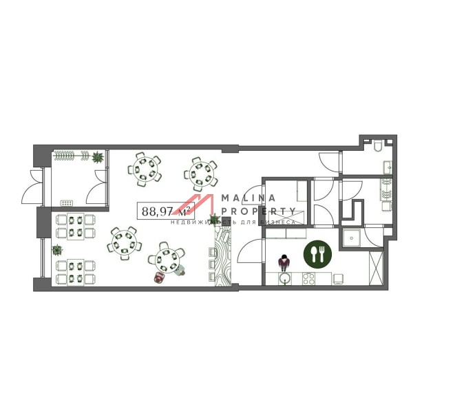 Продажа помещения в ЖК "Преображенская площадь"