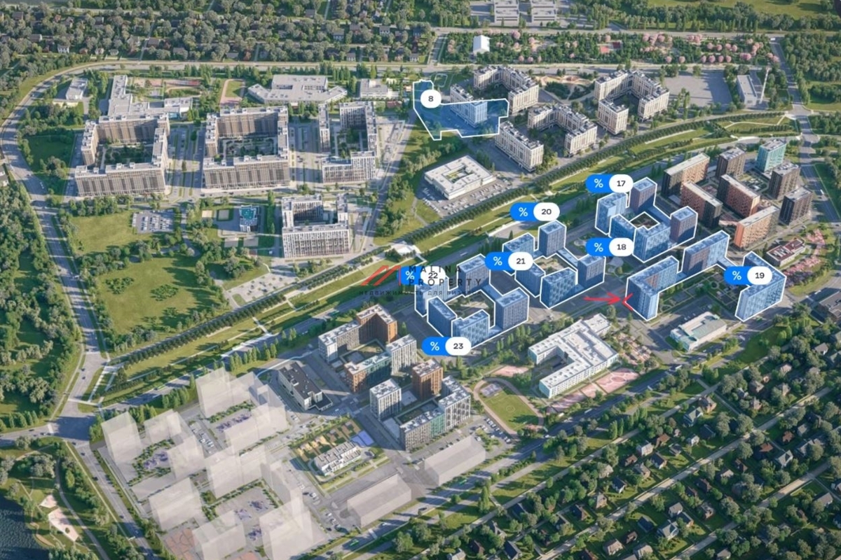 Продажа коммерческого помещения в ЖК "Остафьево" 