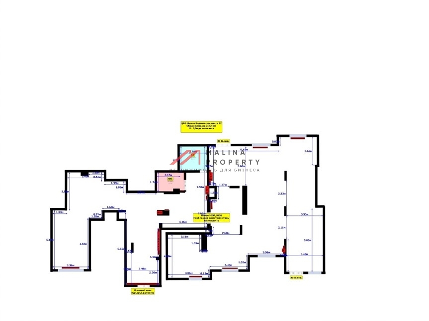 Продажа торгового помещения с арендатором Самокат 