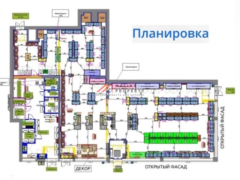 Торговое помещение с арендатором магазин "Дикси"
