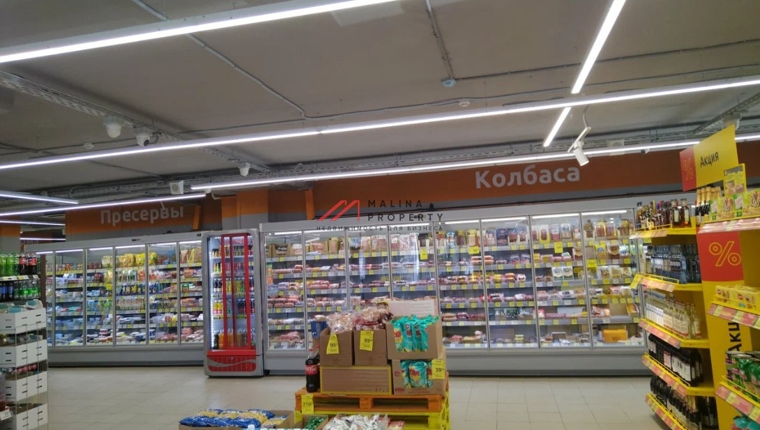 Торговое помещение с арендатором магазин "Дикси"