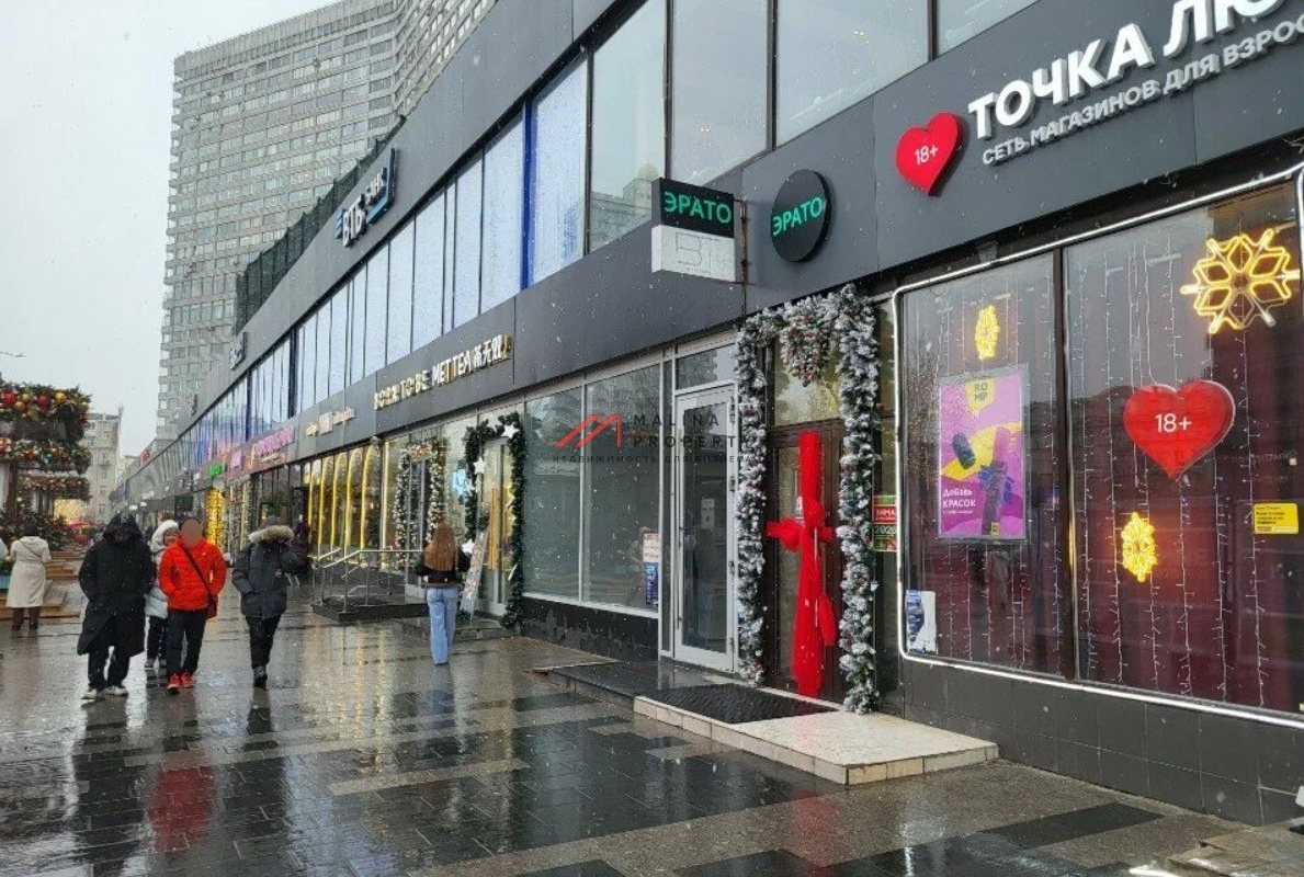 Продажа помещения с арендаторами на Новом Арбате