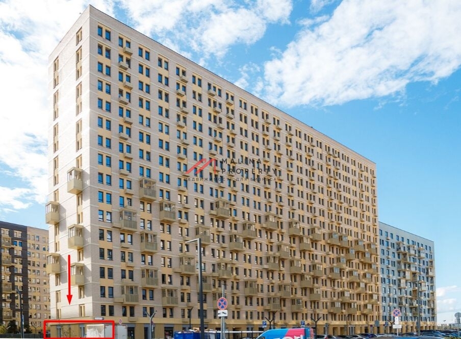 Аренда торгового помещения в ЖК "Горки парк" 