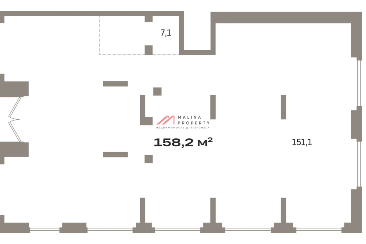 Продажа коммерческого помещения в "Первый квартал"