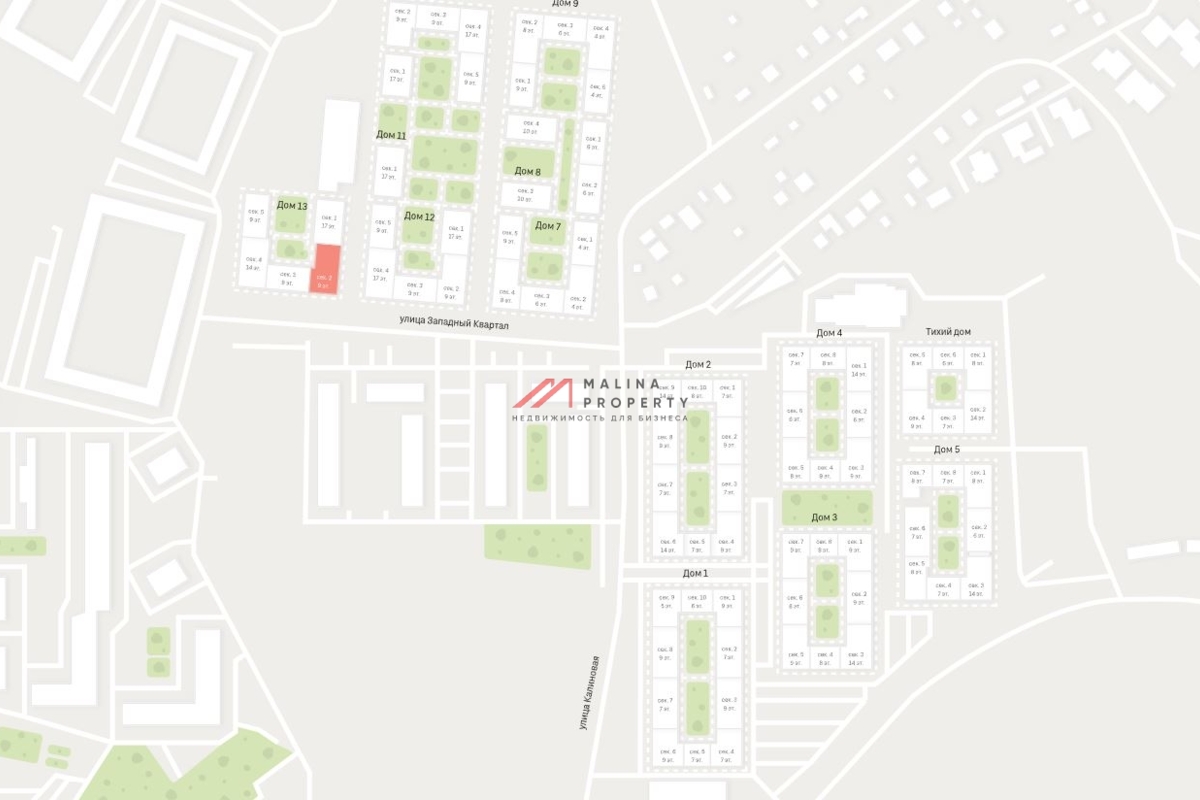 Продажа коммерческого помещения в "Первый квартал"