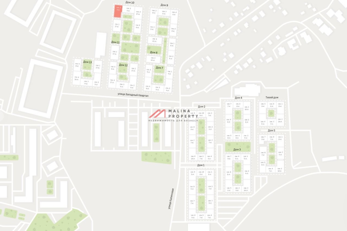 Продажа коммерческого помещения в "Первый квартал"