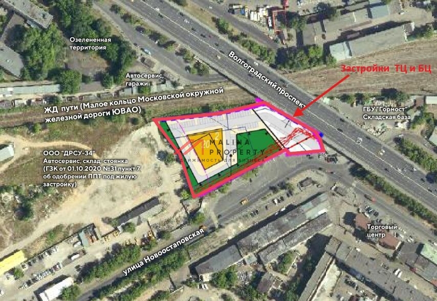 Помещение у метро  в  ЖК 1-й Дубровский с арендатором Ozon и Wildberries