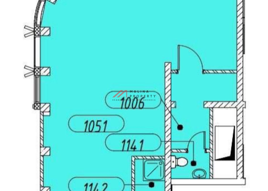 Продажа торгового помещения в премиум ЖК "Sky View" 