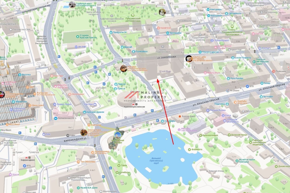 Продажа торгового помещения в премиум ЖК "Sky View" 