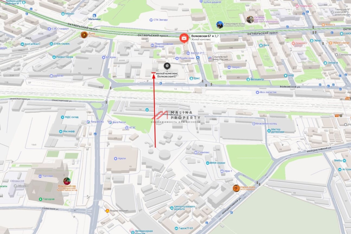 Продажа помещения с арендатором Магнит у дома 