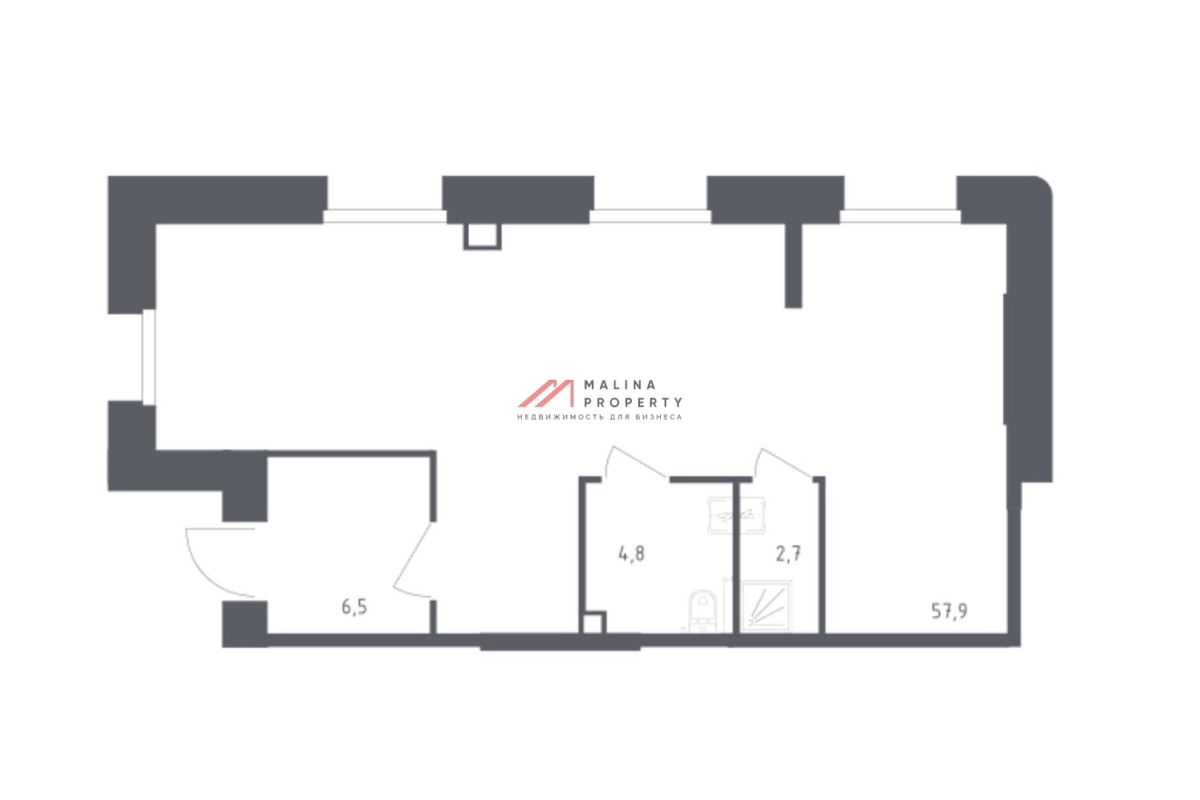 Аренда торгового помещения в ЖК «Заречье Парк»