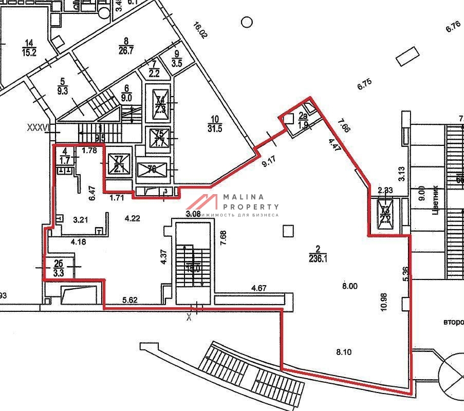 Аренда помещения под ресторан на Новом Арбате