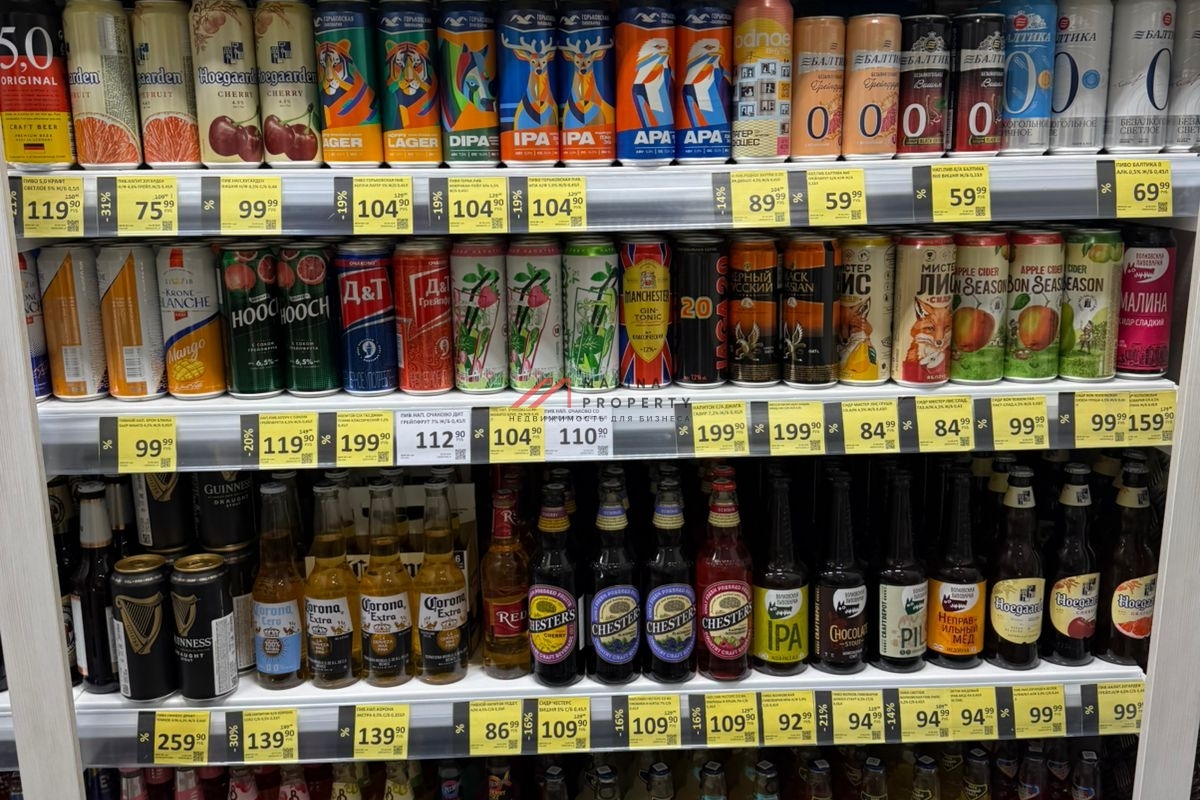 Продажа торгового помещения с супермаркетом "Дикси"