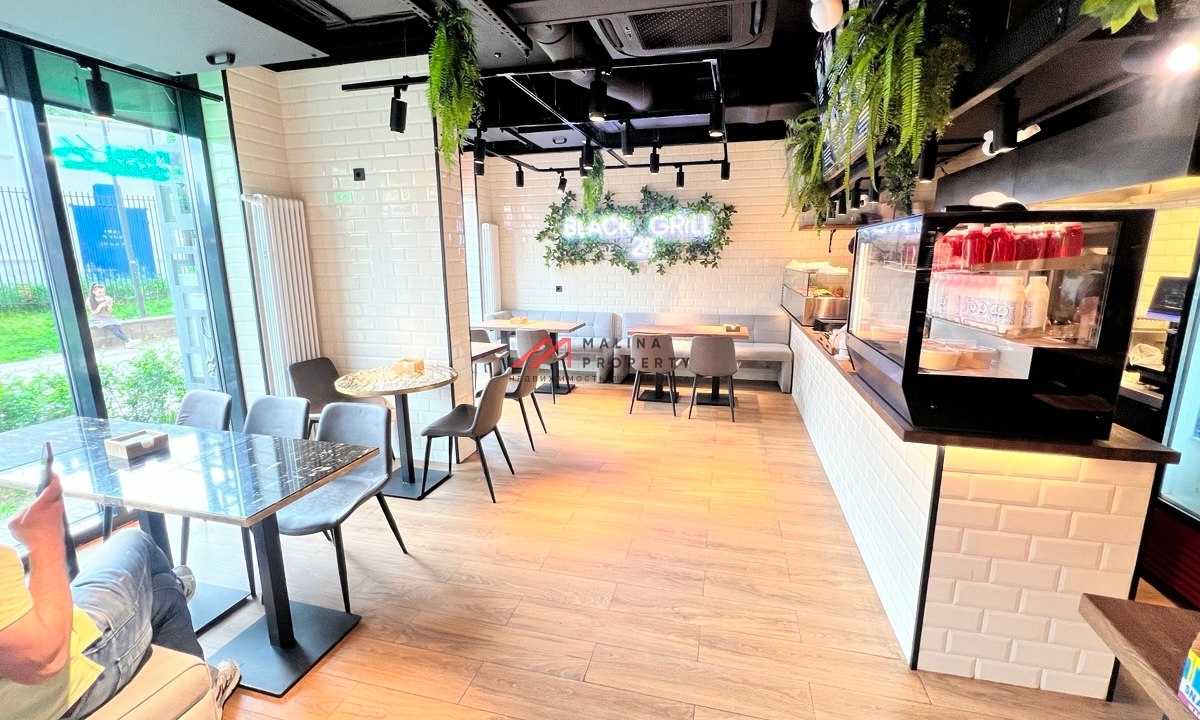 Продажа помещения с арендатором бургерная "BLACK GRIIL"