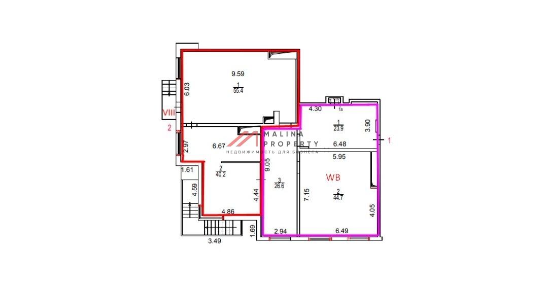 Продажа торгового помещения с арендатором Wildberries