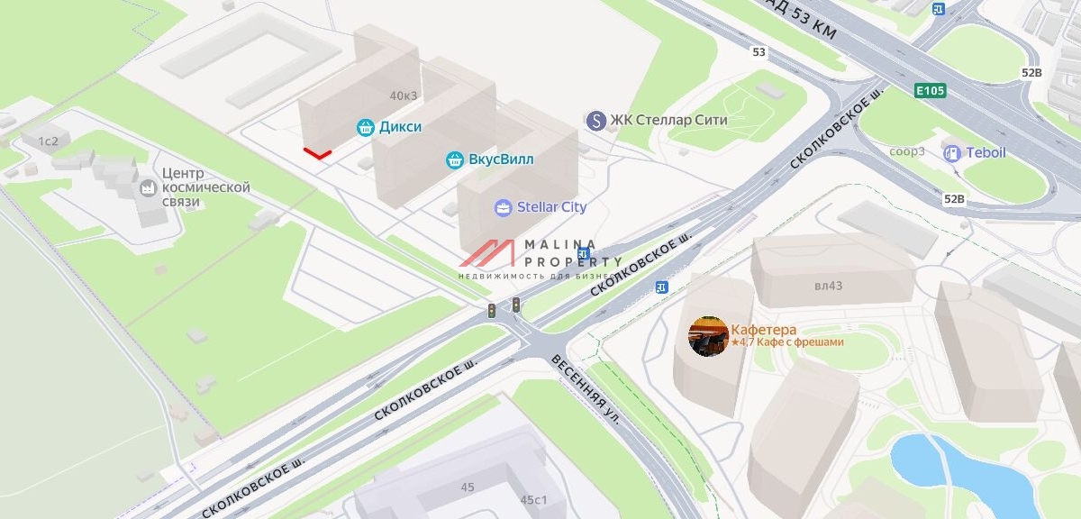 Продажа торгового помещения ЖК "Stellar city" 