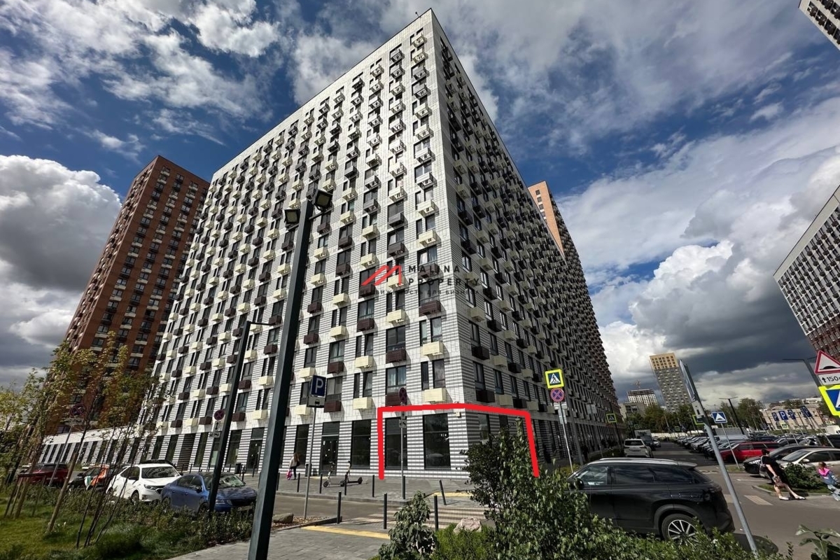 Аренда углового помещения в ЖК Белая Дача Парк