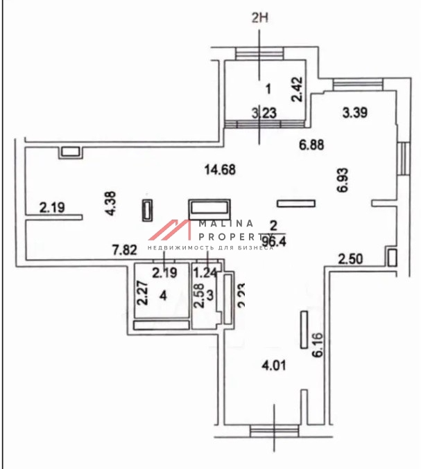 Продажа торгового помещения с арендатором Красное и Белое