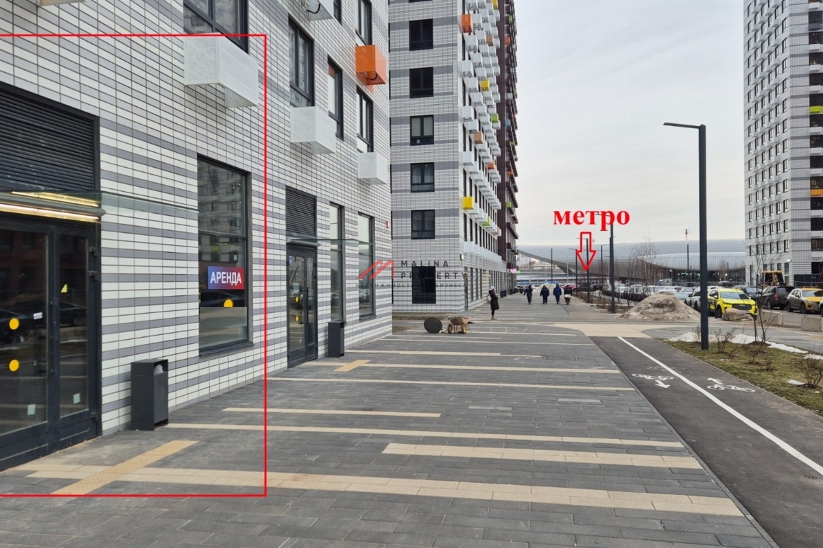 Аренда торгового помещения в ЖК Бунинские Луга 