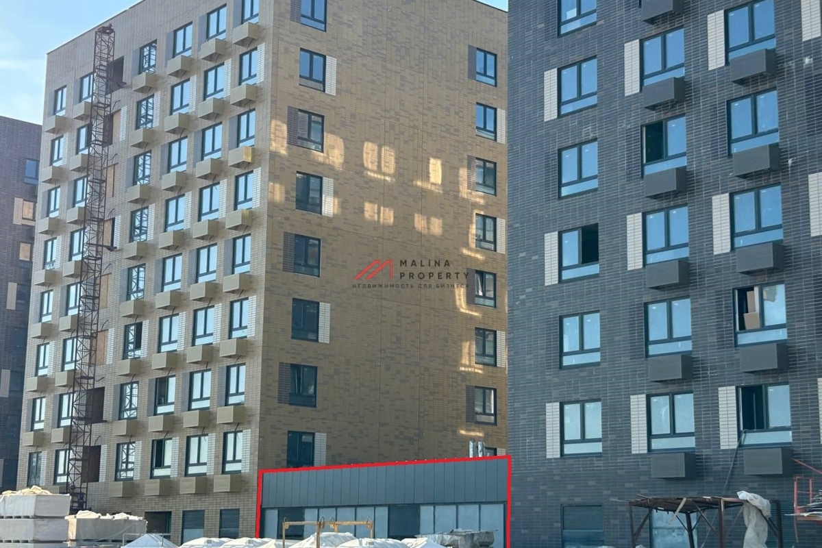 Аренда торгового помещения напротив поликлиники в ЖК Ильинские луга