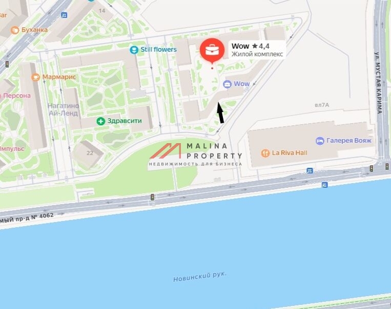 Продажа торгового помещения ЖК "WOW"