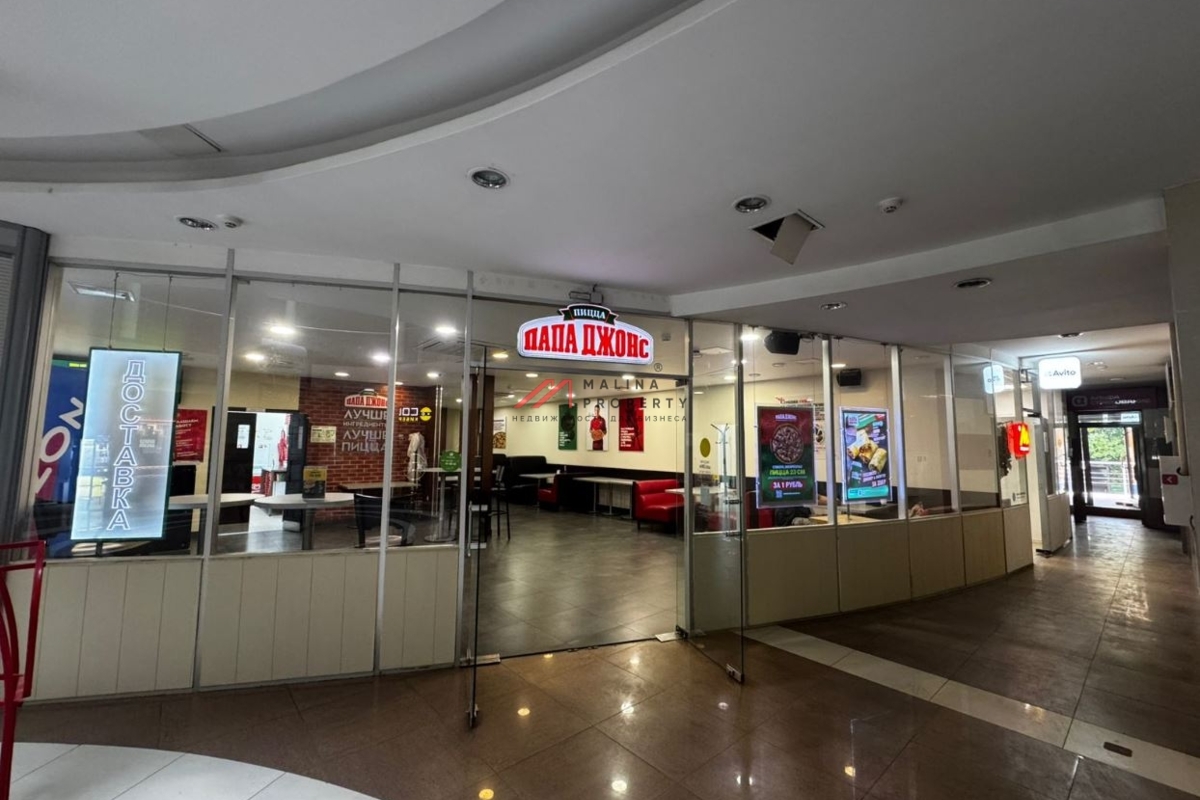 Продажа торгового помещения с арендаторами в Бизнес центре