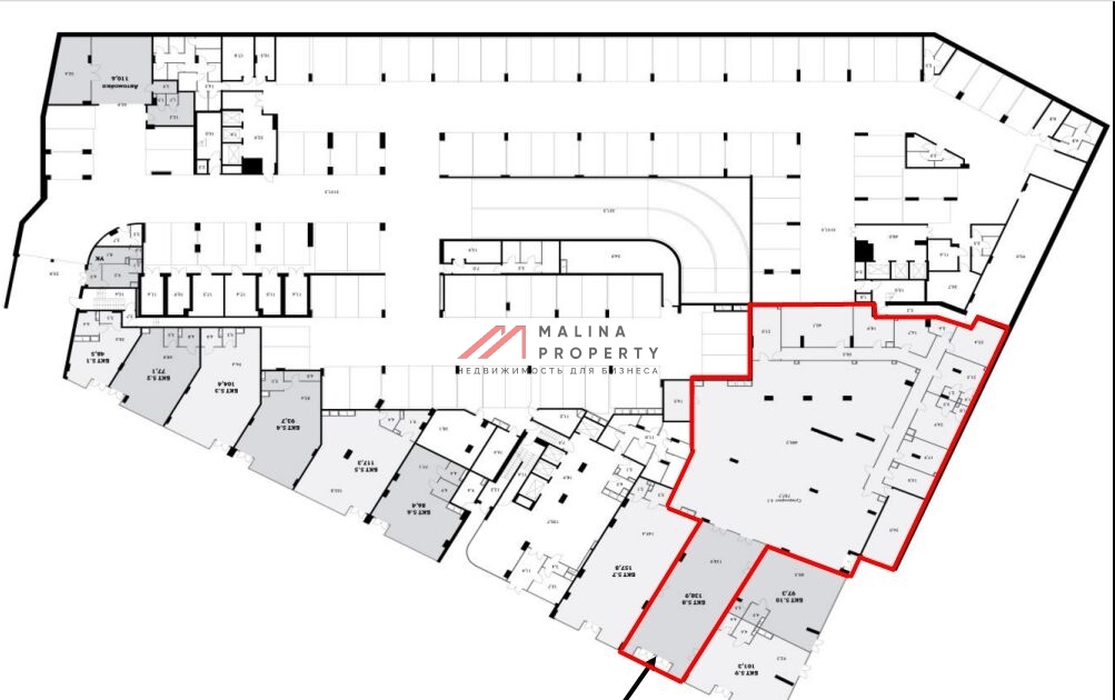 Продажа торгового помещения под супермаркет 