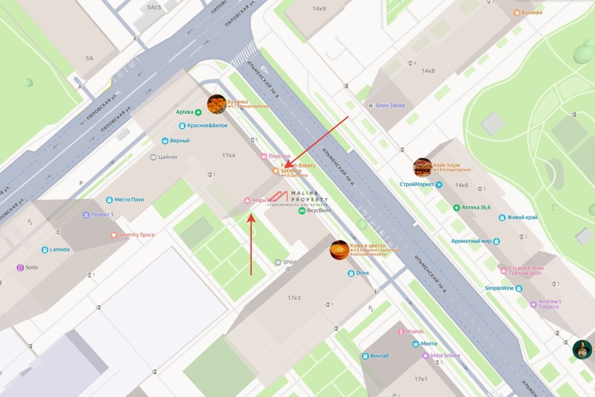 Продажа торгового помещения с сетевыми арендаторами