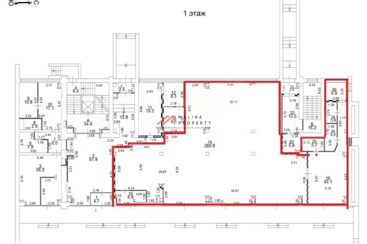 Продажа торгового помещения с магазином Чижик 