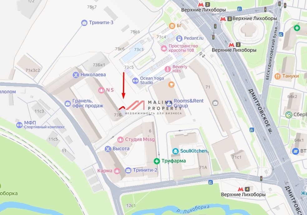 Продажа торгового помещения в жилом комплексе Тринити