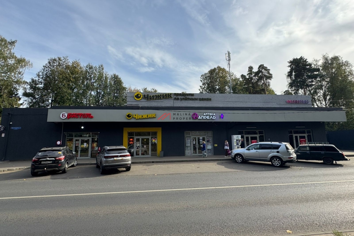 Продажа торгового здания с арендаторами в Пушкино